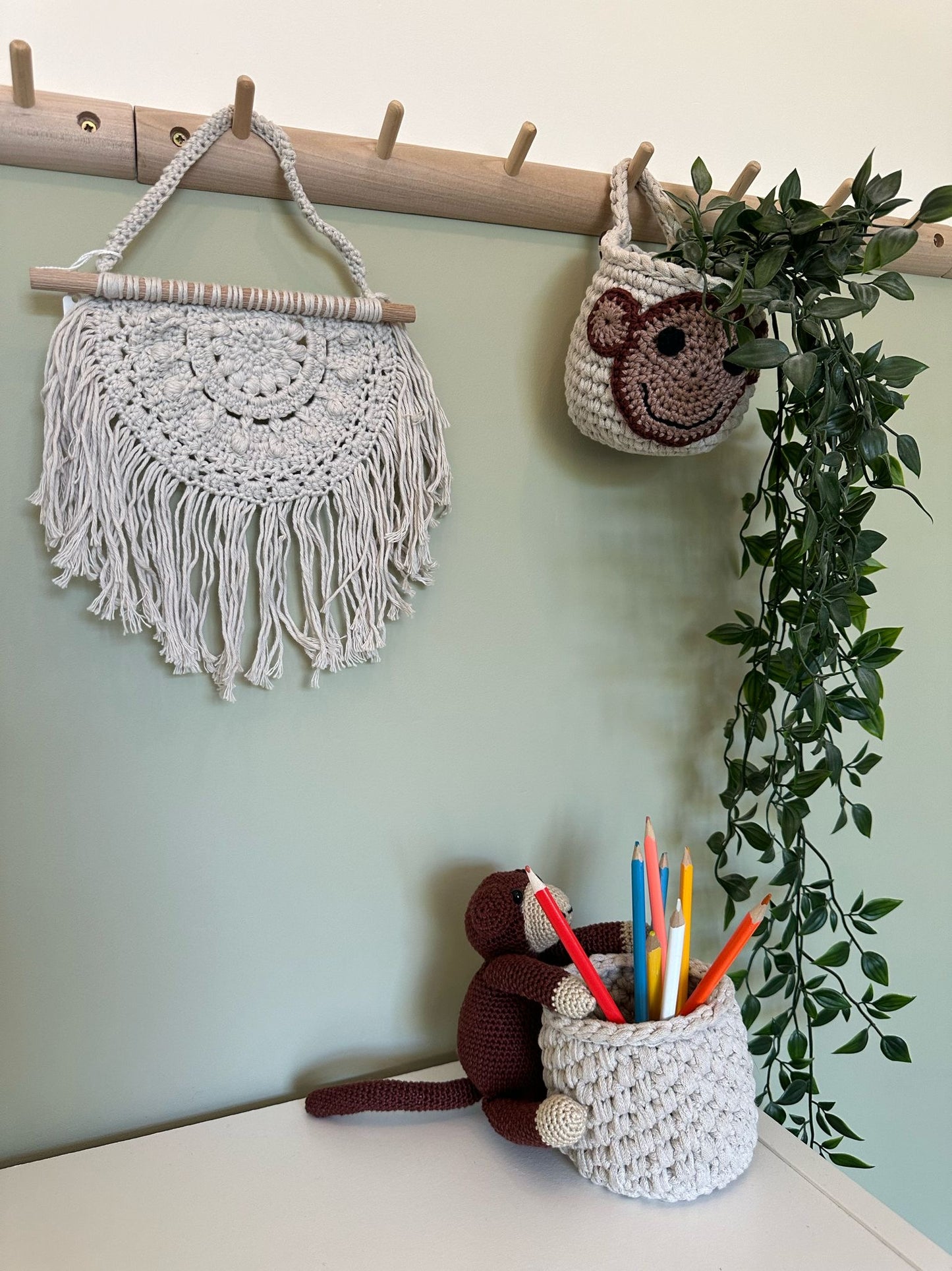Hanging Storage Basket - Nursery Organisation Solutions