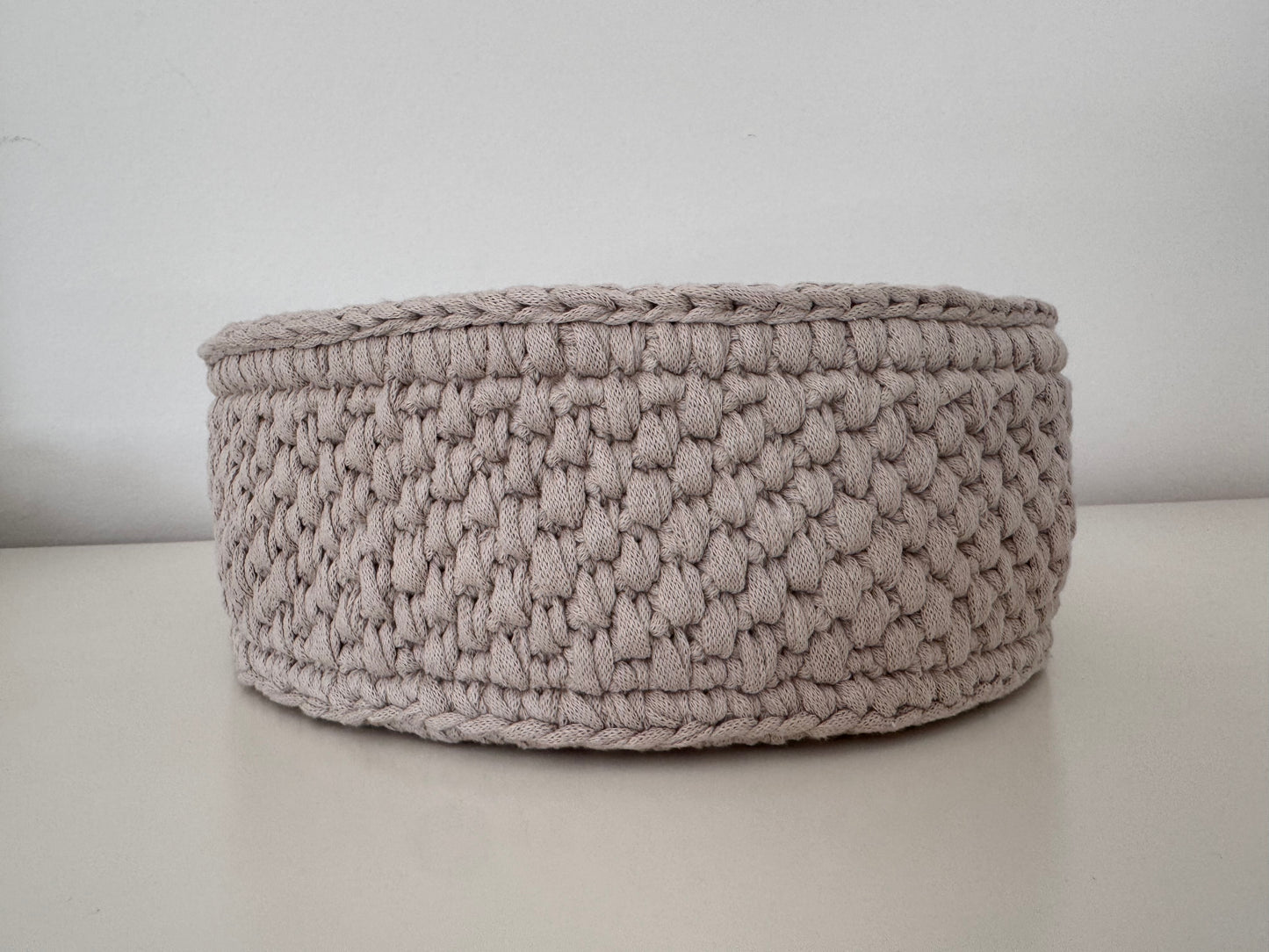 Handmade Crochet Storage Basket