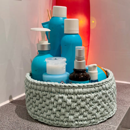 Handmade Crochet Storage Basket