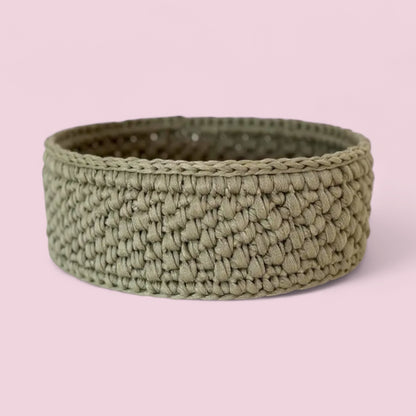 Handmade Crochet Storage Basket