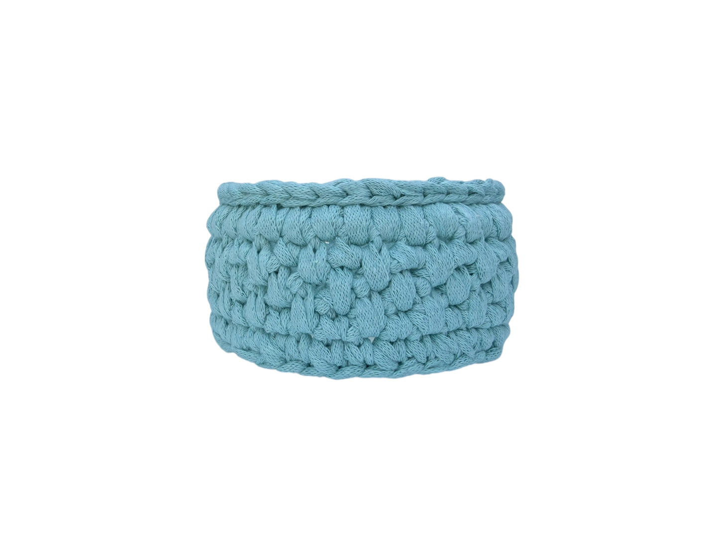 Small Trinket Basket | 10cm Crochet Storage Basket