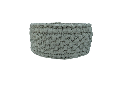 Small Trinket Basket | 10cm Crochet Storage Basket